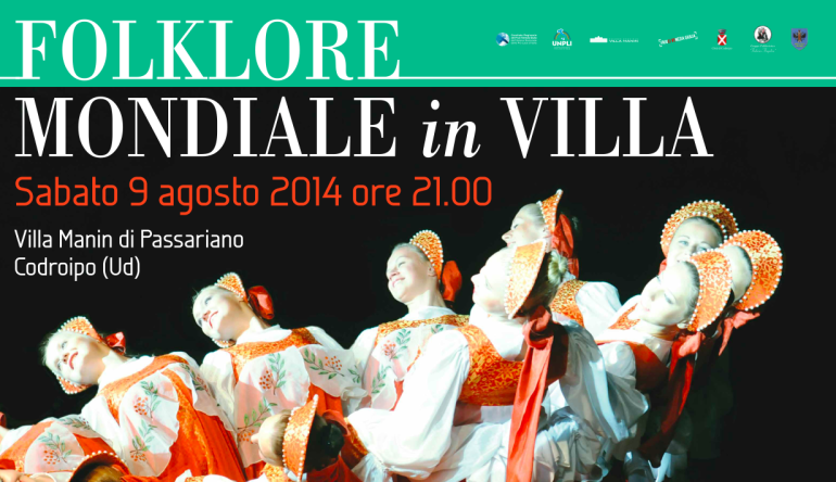 Incontro con le culture più lontane al Folklore Mondiale in Villa!