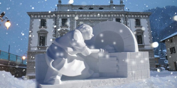 Snow Art Pontebba: quando l’arte e la neve s’incrociano e creano magia